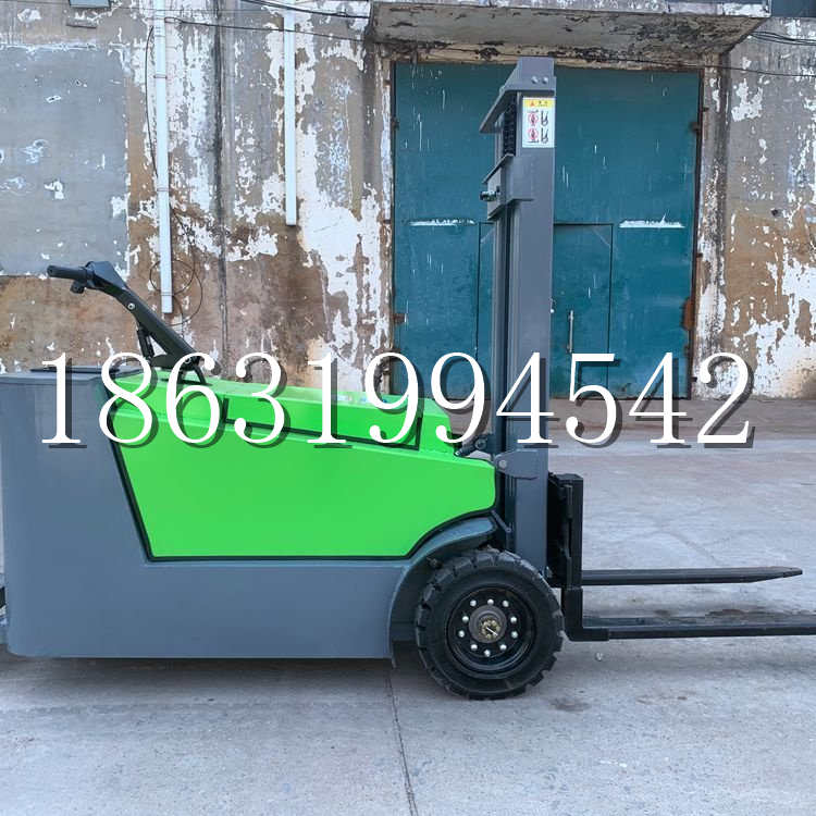 黄石市小型电动叉车1吨2吨步行站驾式电瓶堆高充电装卸车液压升降车铲车